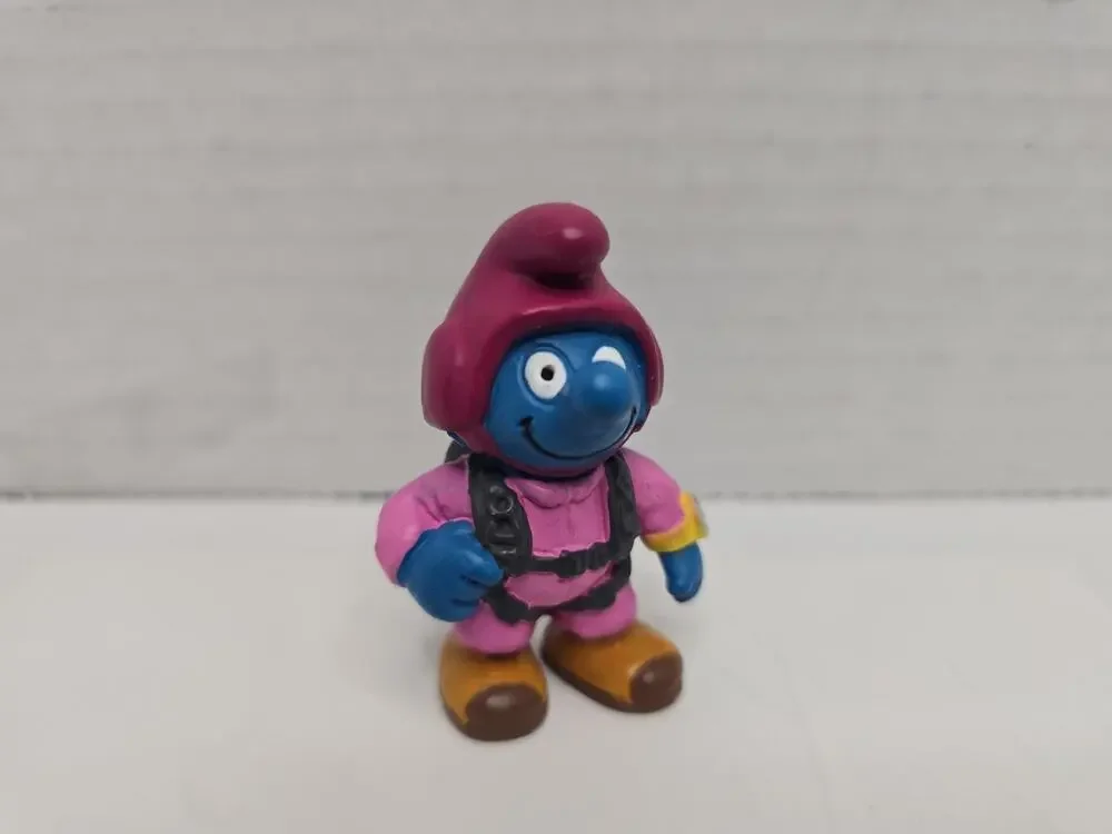 Parachute Jumper Smurf 20476 Sky Diver Schlumpf schtroumpf Pitufo Puffi Figure